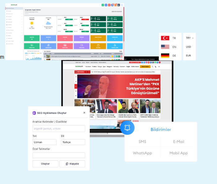 Basınsoft Haber Yazılımı