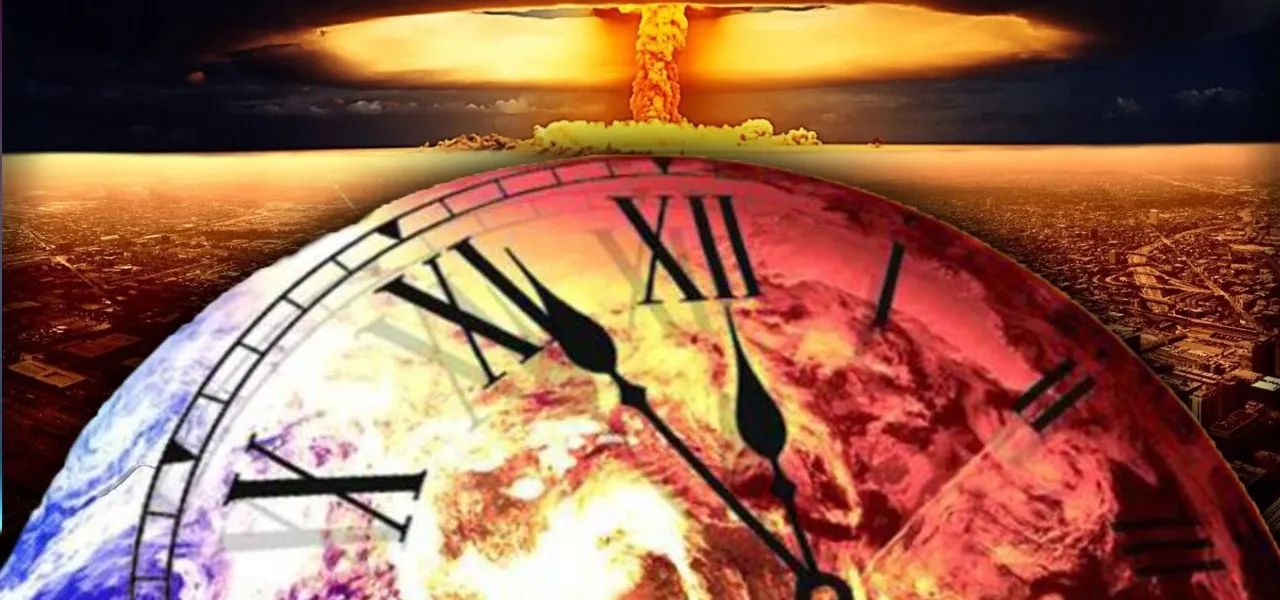 Kıyamet Saati 4saniye ileri alındı: Yok oluşa 85saniye yakın