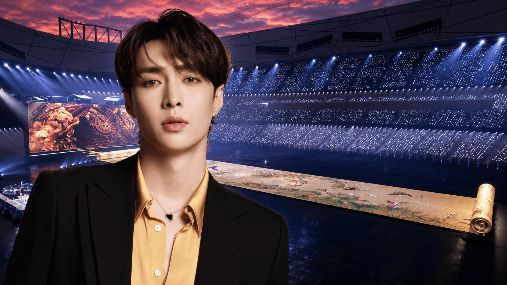 Lay Zhang dev LED şovla Guinness’e girdi