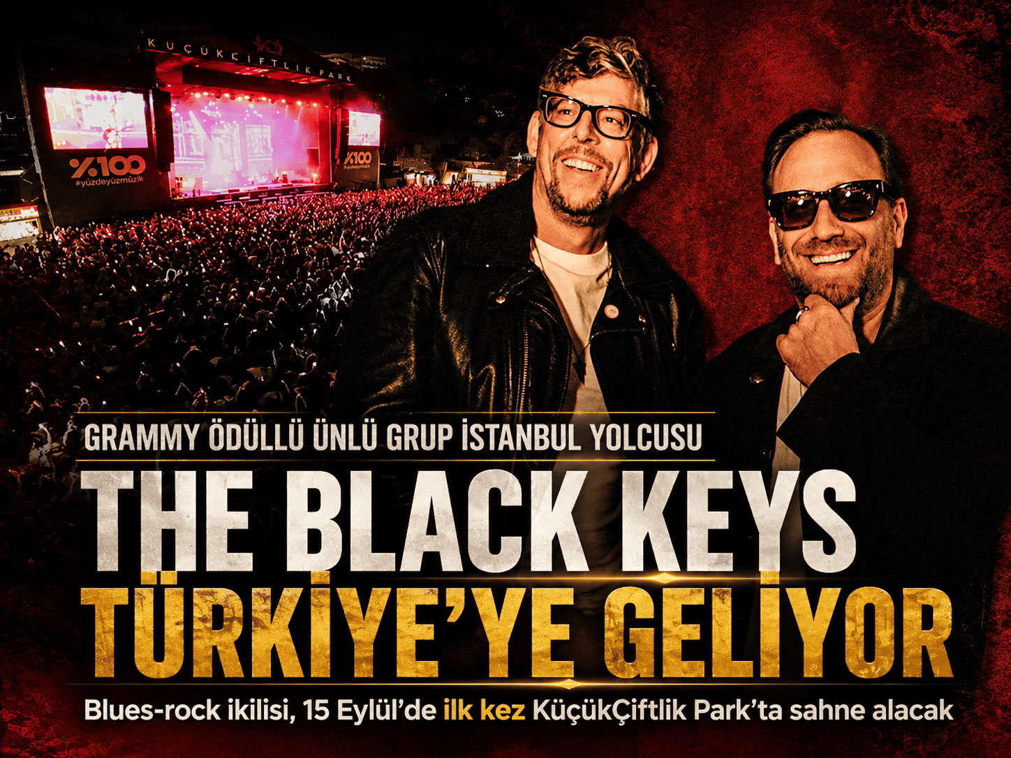 Grammy Ödüllü The Black Keys İstanbul’da sahne alacak