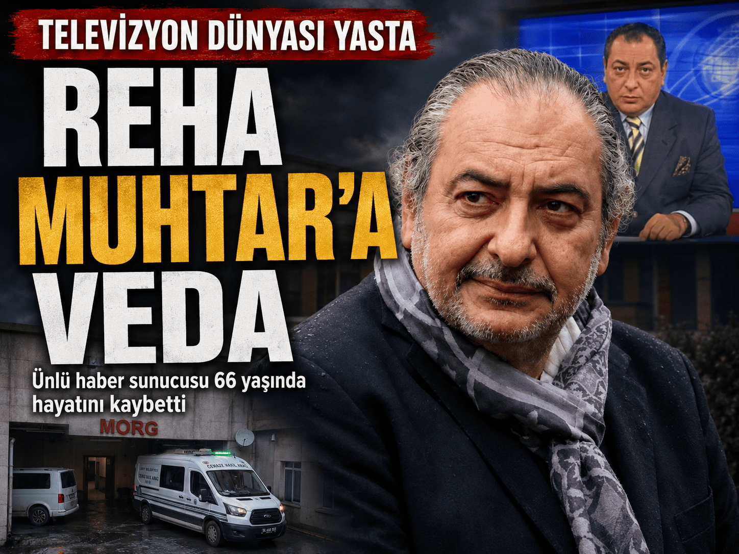 Ekranların unutulmaz ismi Reha Muhtar’dan acı haber