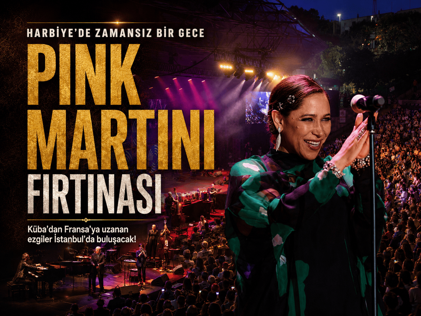 Harbiye’de Pink Martini rüzgarı esecek