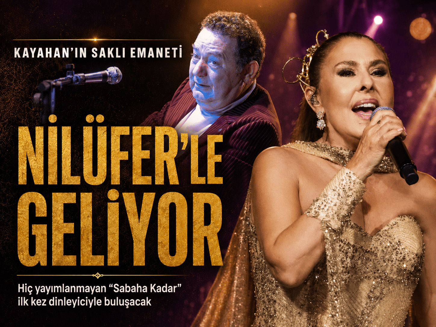 Kayahan’ın hiç yayınlanmamış şarkısı Nilüfer’e emanet edildi