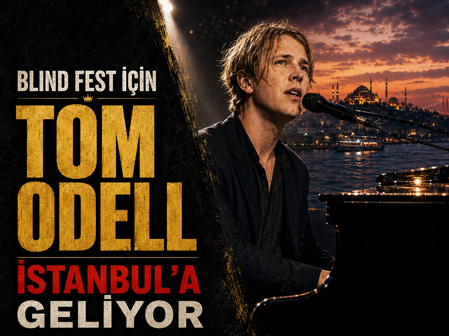 Tom Odell, Blind Fest için İstanbul’a geliyor