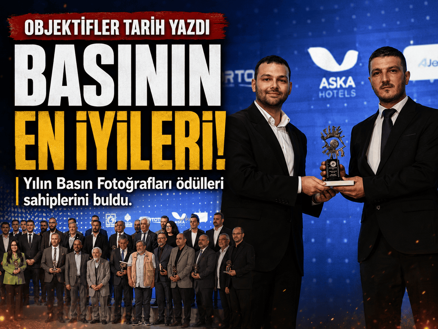Basının en iyi kareleri Ankara’da ödüllendirildi