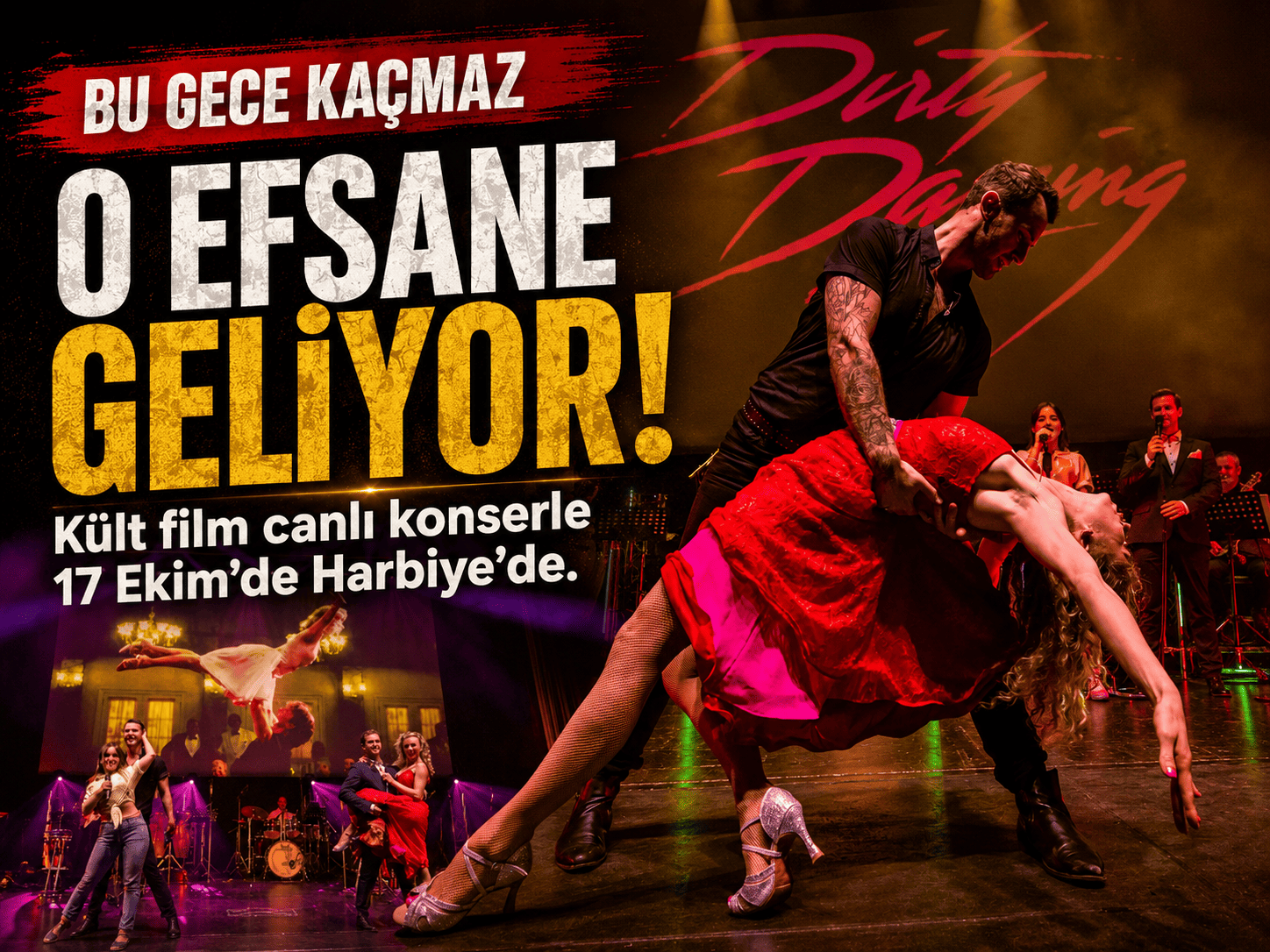 Oscar Ödüllü şarkı Harbiye’de yankılanacak