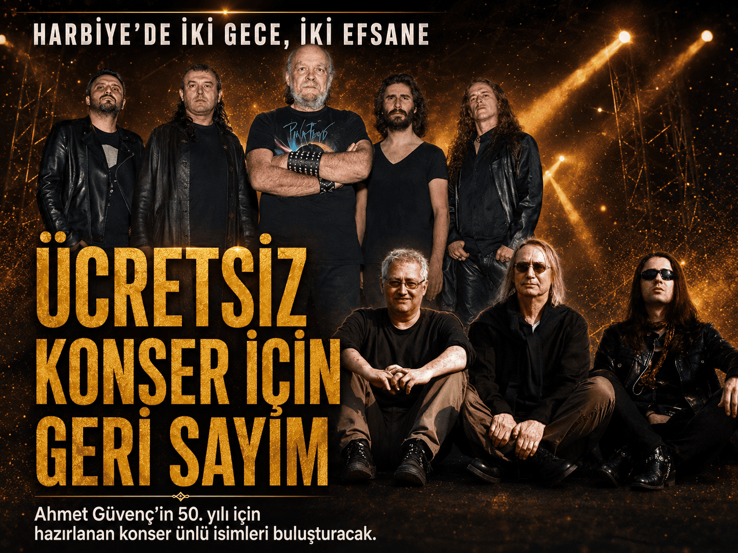 Harbiye’de iki günlük rock şöleni
