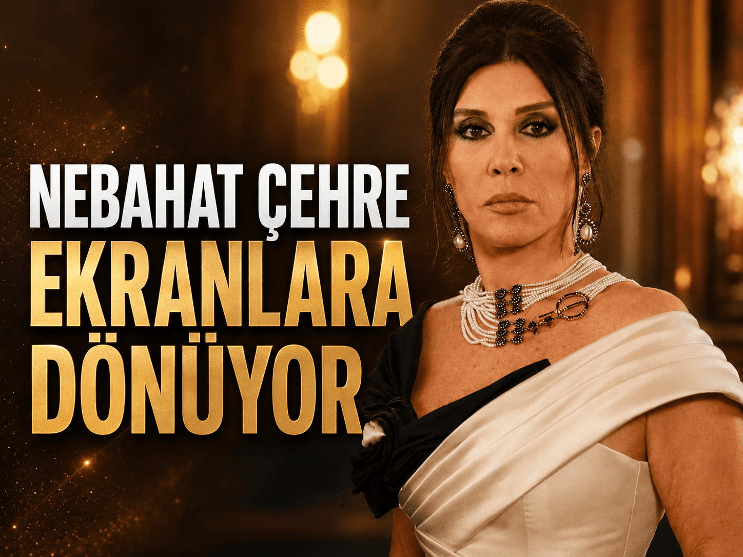 8 yıllık ara sona erdi Nebahat Çehre ekranlara dönüyor