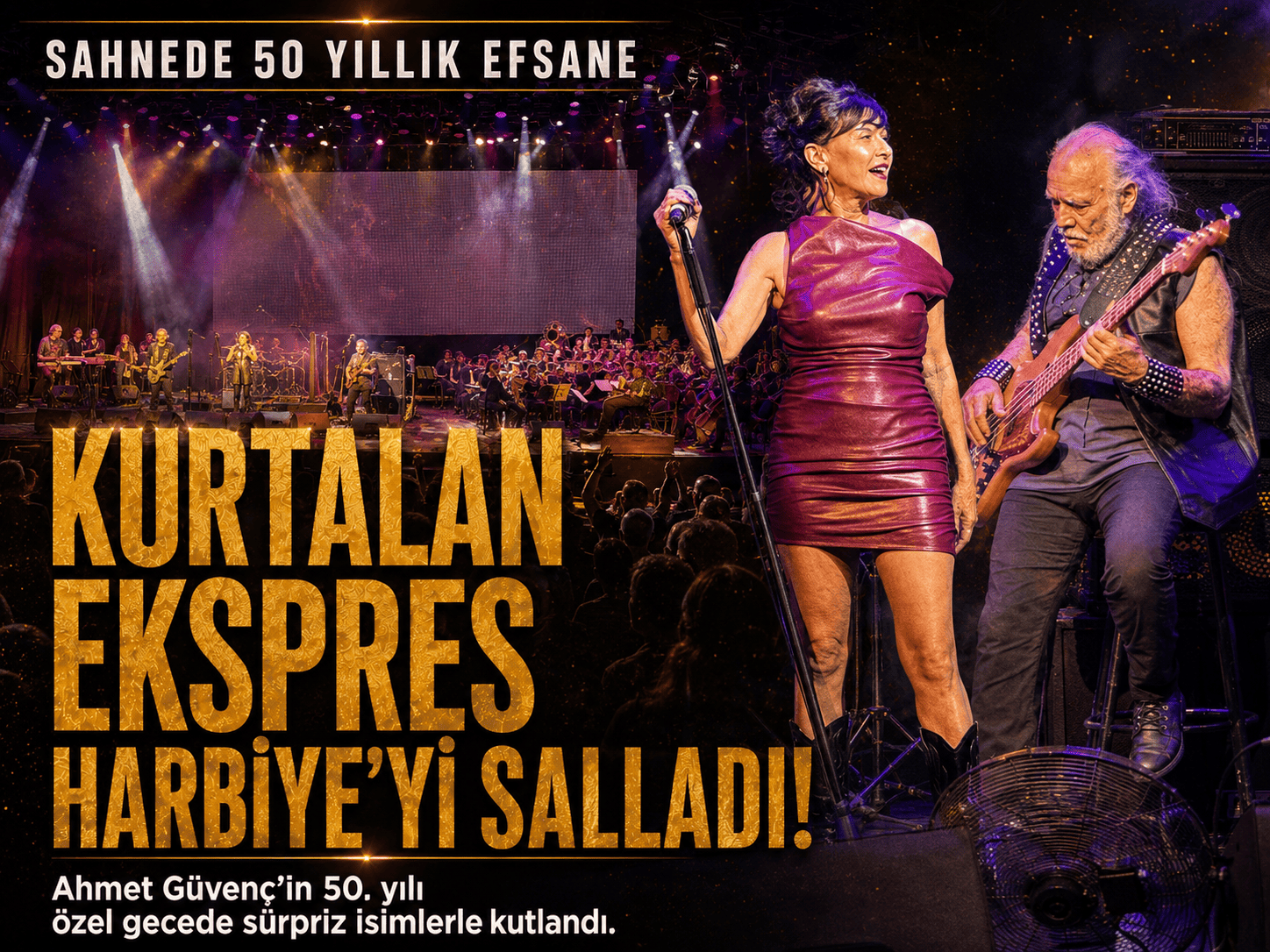 Kurtalan Ekspres’ten Harbiye’de hafızalara kazınan konser