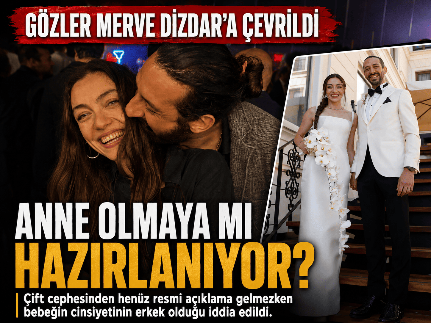 Ünlü oyuncu Merve Dizdar anne mi oluyor?
