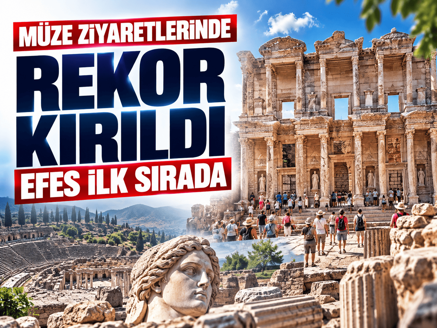 Müze ziyaretlerinde rekor kırıldı: Efes ilk sırada