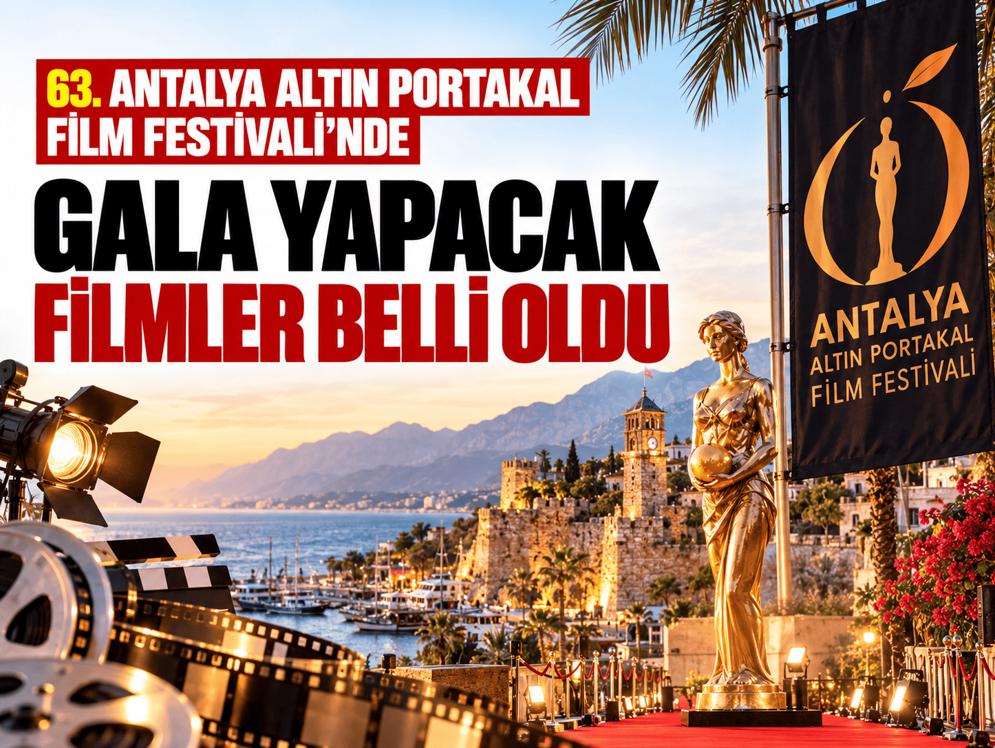 Altın Portakal’ın gala seçkisinde farklı kuşaklar buluşuyor