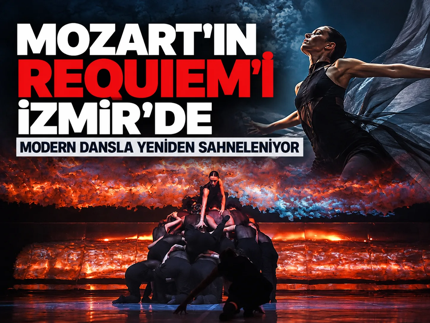 Mozart'ın Requiem'i İzmir'de modern dansla yeniden sahneleniyor
