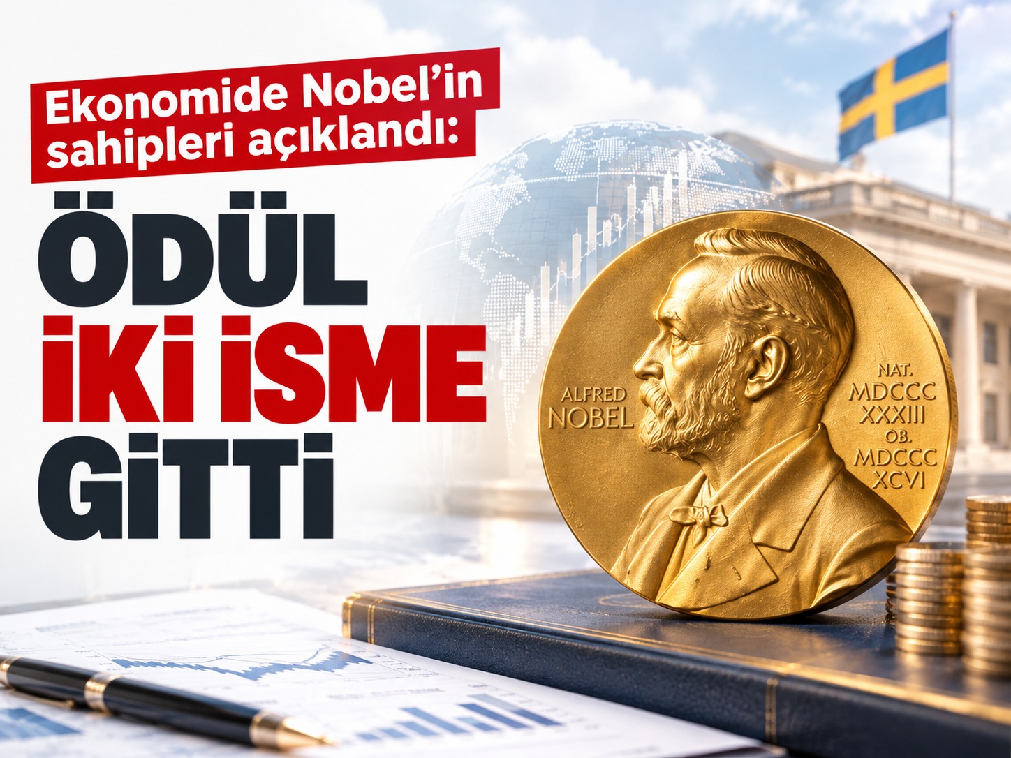 Ekonomide Nobel'in sahipleri açıklandı: Ödül iki isme gitti