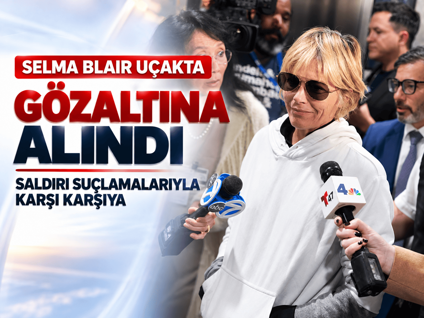Selma Blair uçakta gözaltına alındı: Saldırı suçlamalarıyla karşı karşıya