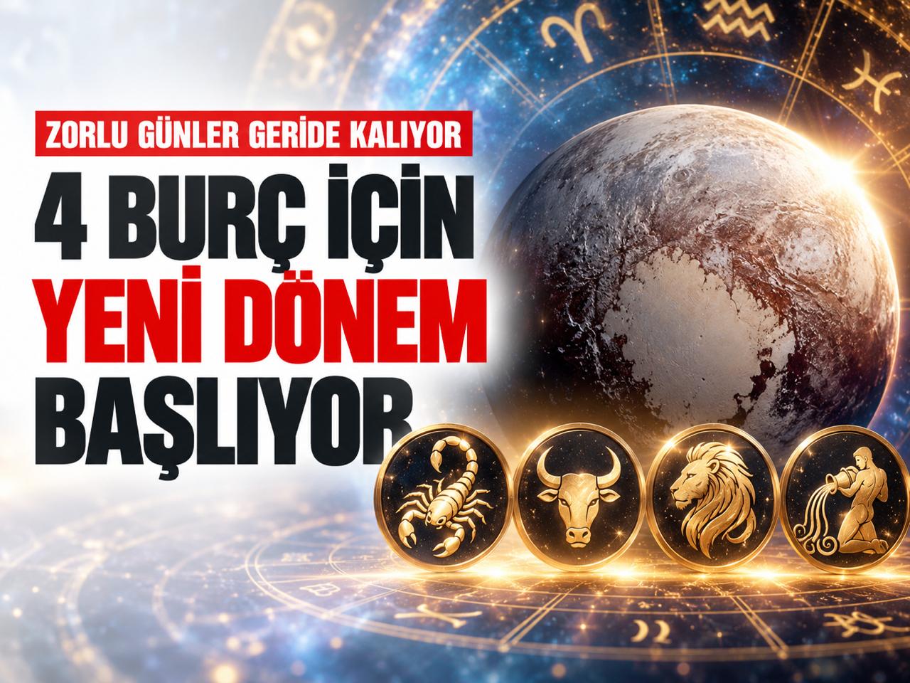 Zorlu günler geride kalıyor: 4 burç için yeni dönem başlıyor
