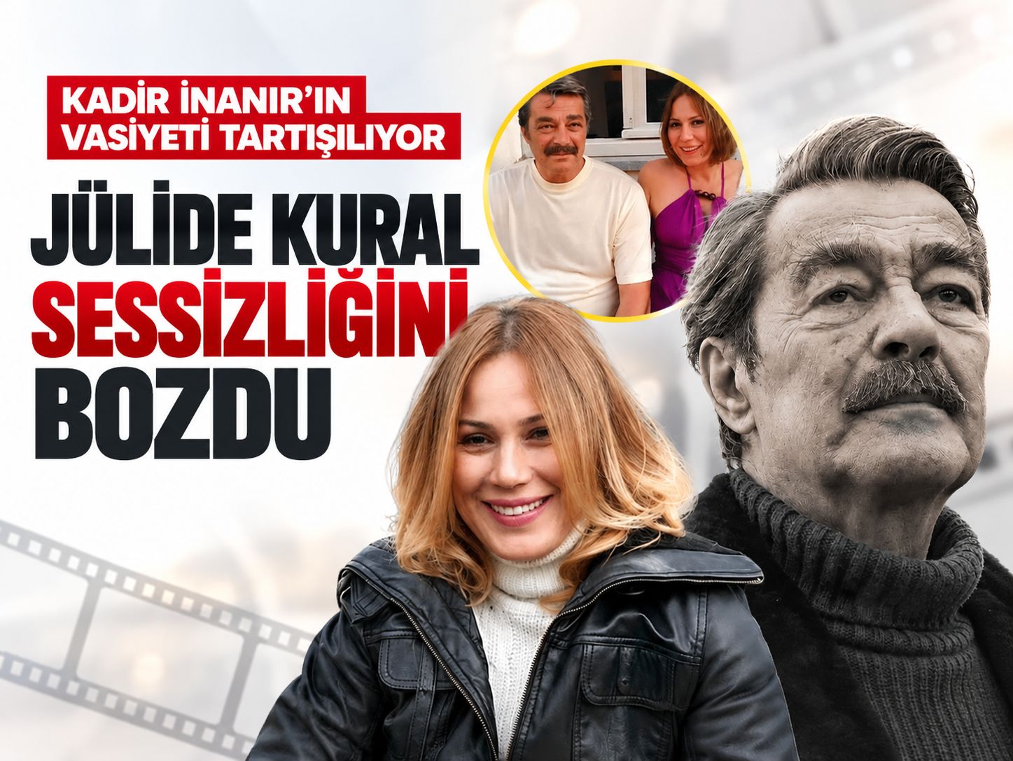 Kadir İnanır'ın vasiyeti tartışılıyor: Jülide Kural sessizliğini bozdu