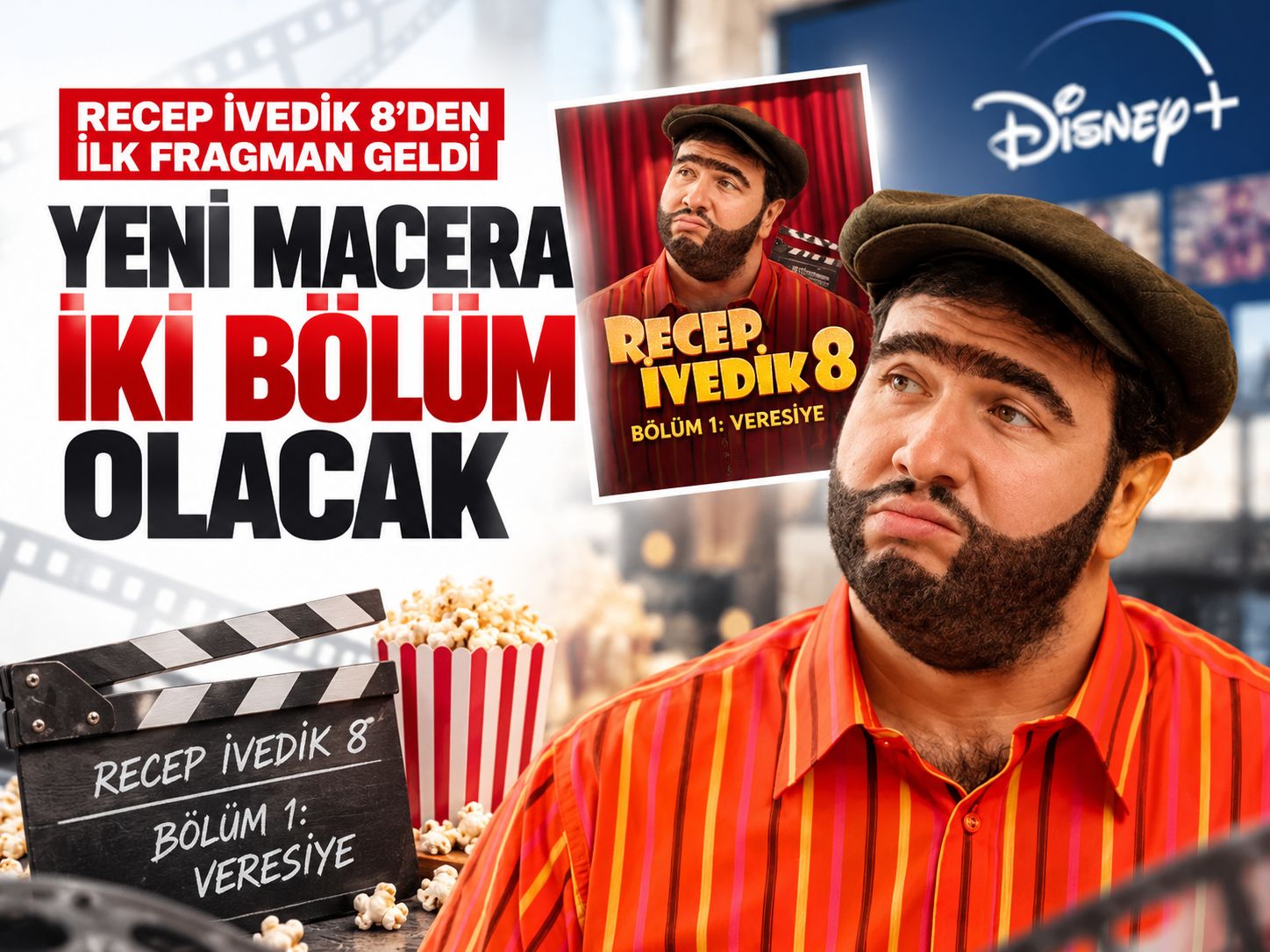 Recep İvedik 8'den ilk fragman geldi: Yeni macera iki bölüm olacak