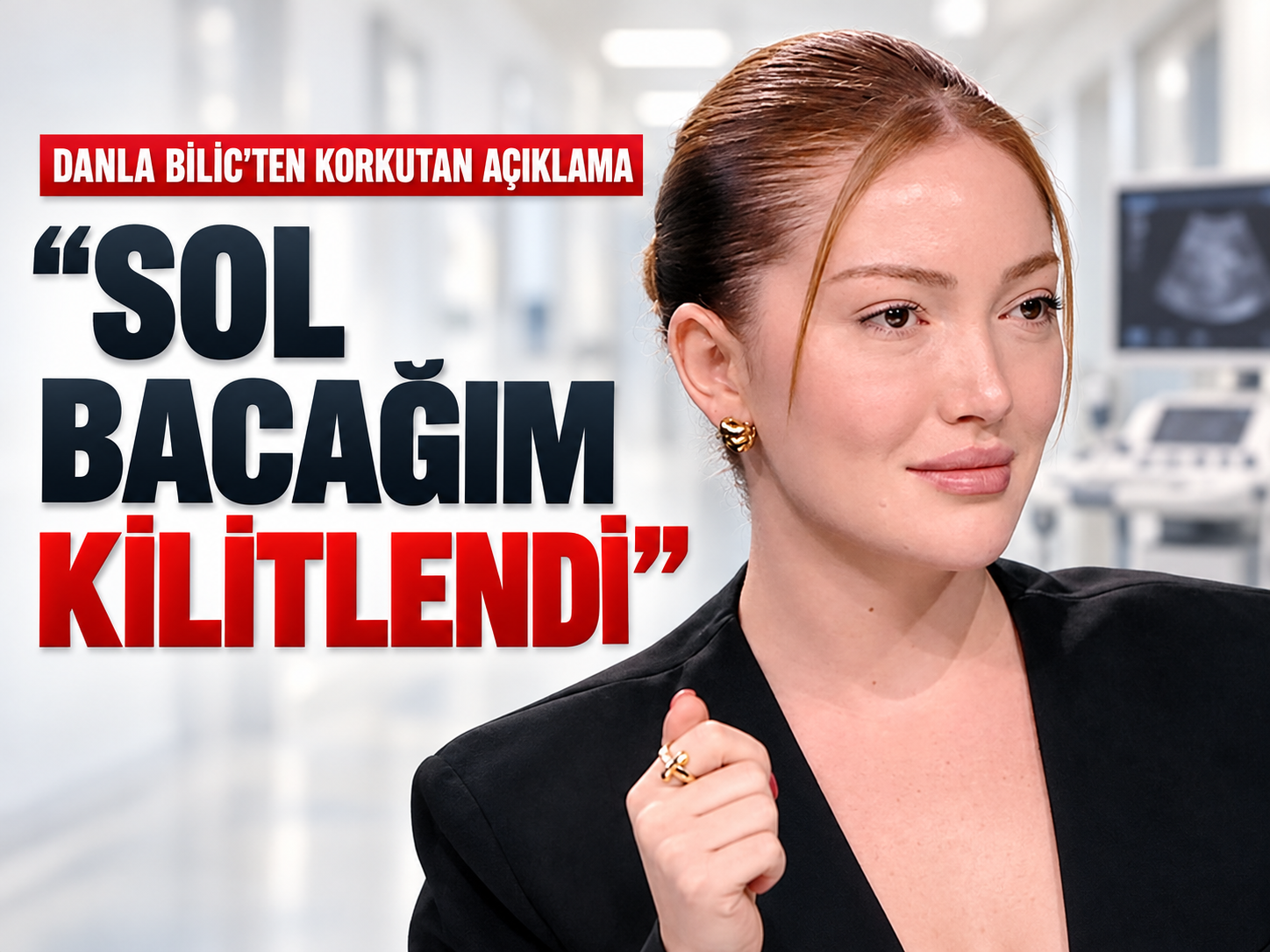 Danla Bilic'ten korkutan açıklama: Bacağım kilitlendi