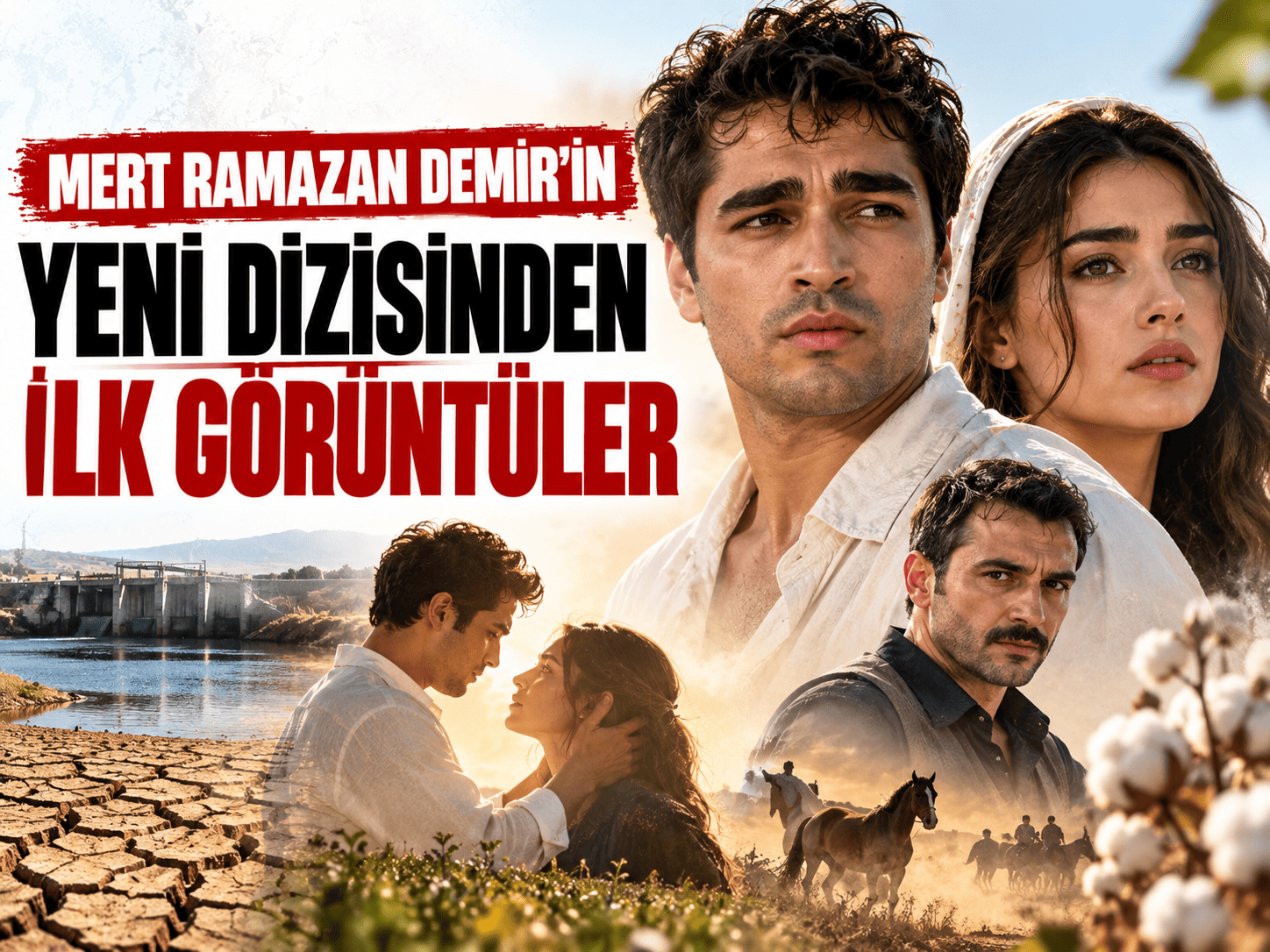 Mert Ramazan Demir'in yeni dizisinden ilk görüntüler