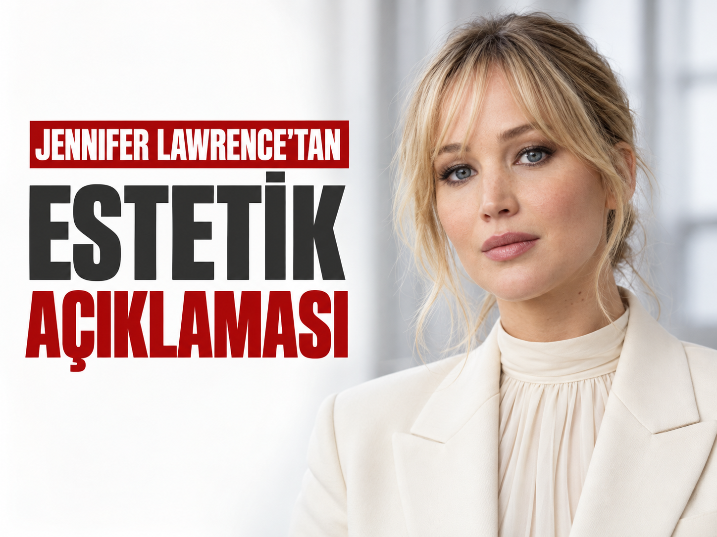 Jennifer Lawrence estetik kararını açıkladı: Seksi bir anne olmak istiyorum